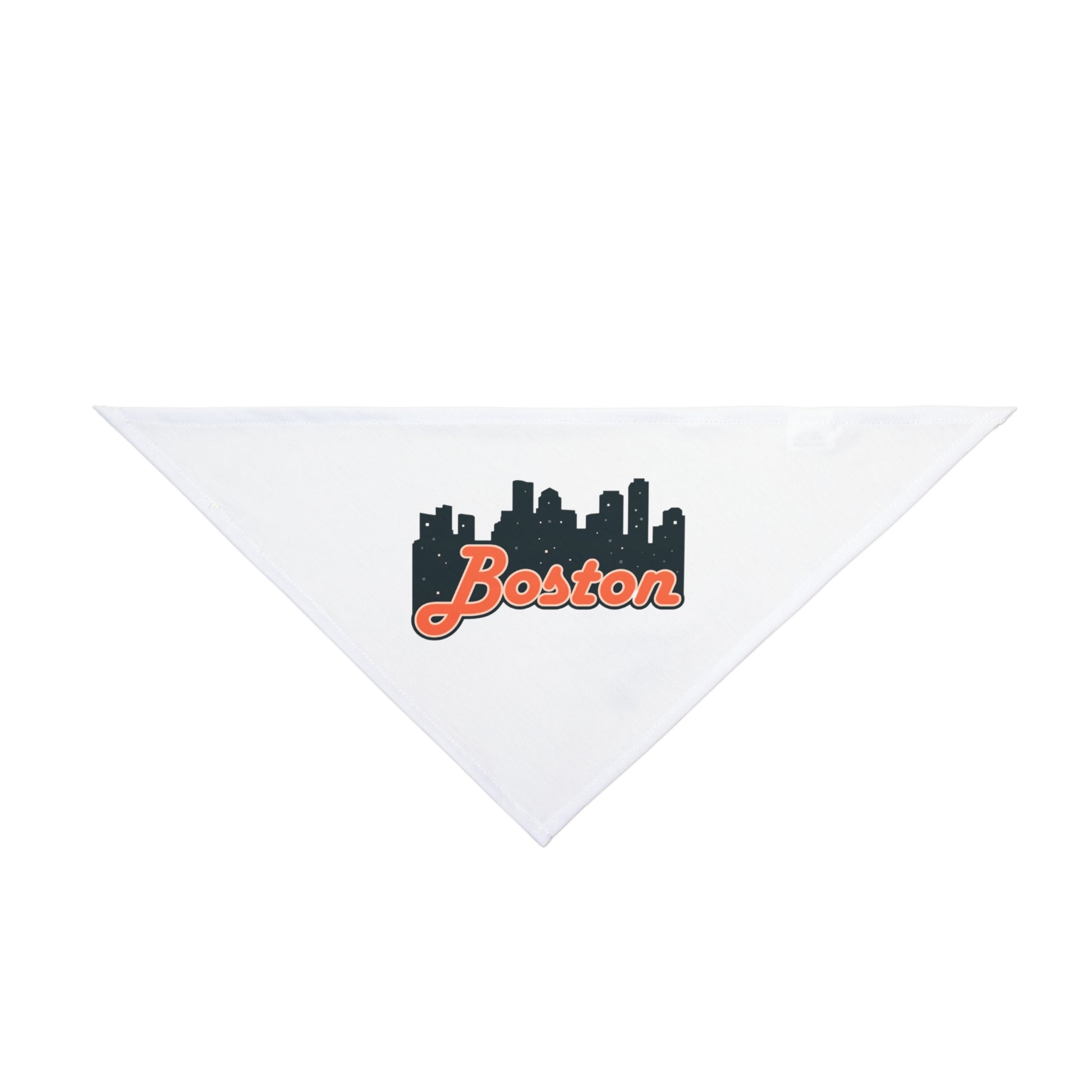 Boston City Pet Bandana | Cute Dog Accessory for Pet Lovers | Customizable Dog Scarf | Gift for Dog Owners | Dog Fashion