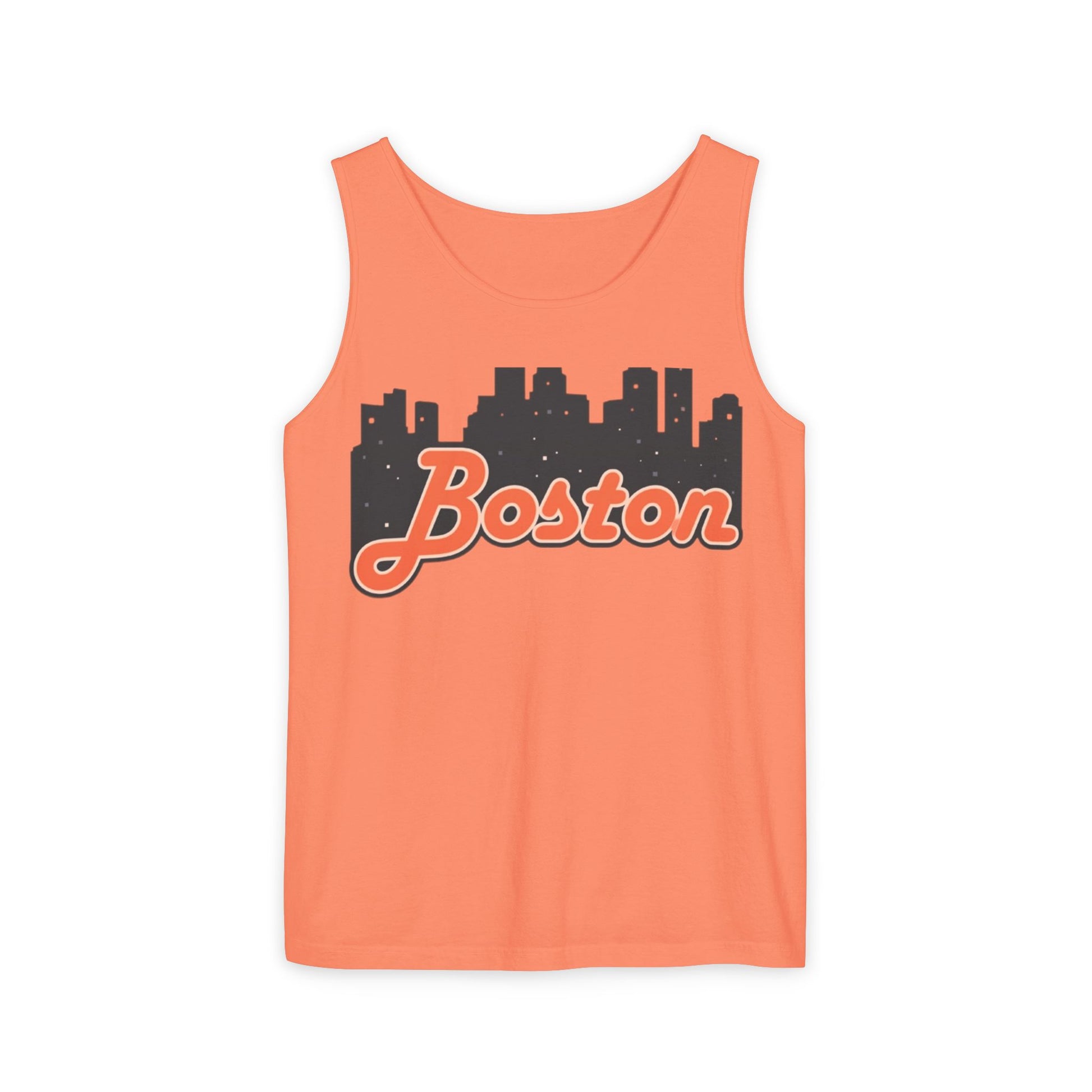 Boston Skyline Unisex Tank Top | Summer Vibes, Vacation Wear, Gift for City Lovers, Casual Style, Hipster Fashion