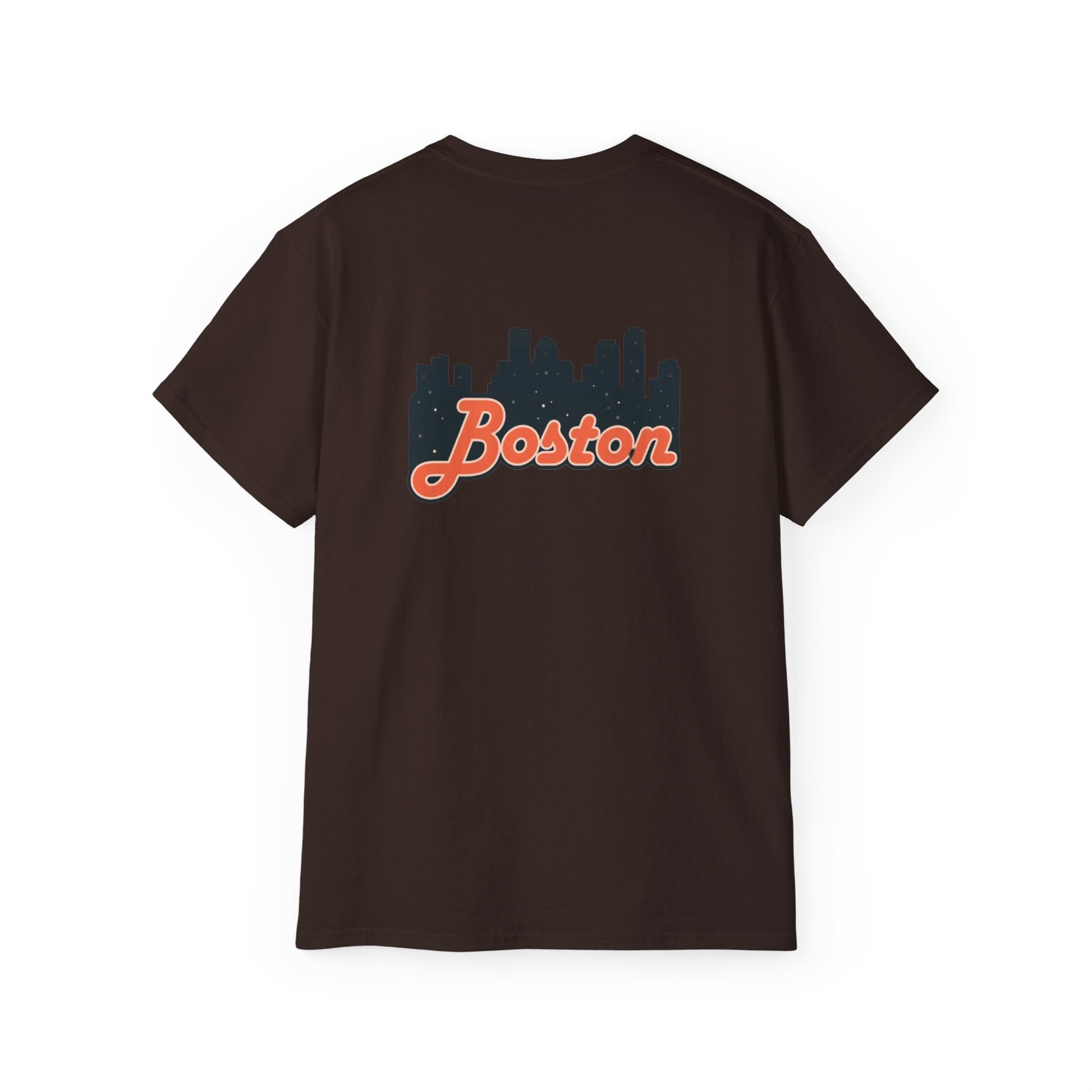 Boston Skyline Unisex Tee, Urban Apparel, City Pride Shirt, Gift for Boston Lovers, Casual Wear, Travel Souvenir