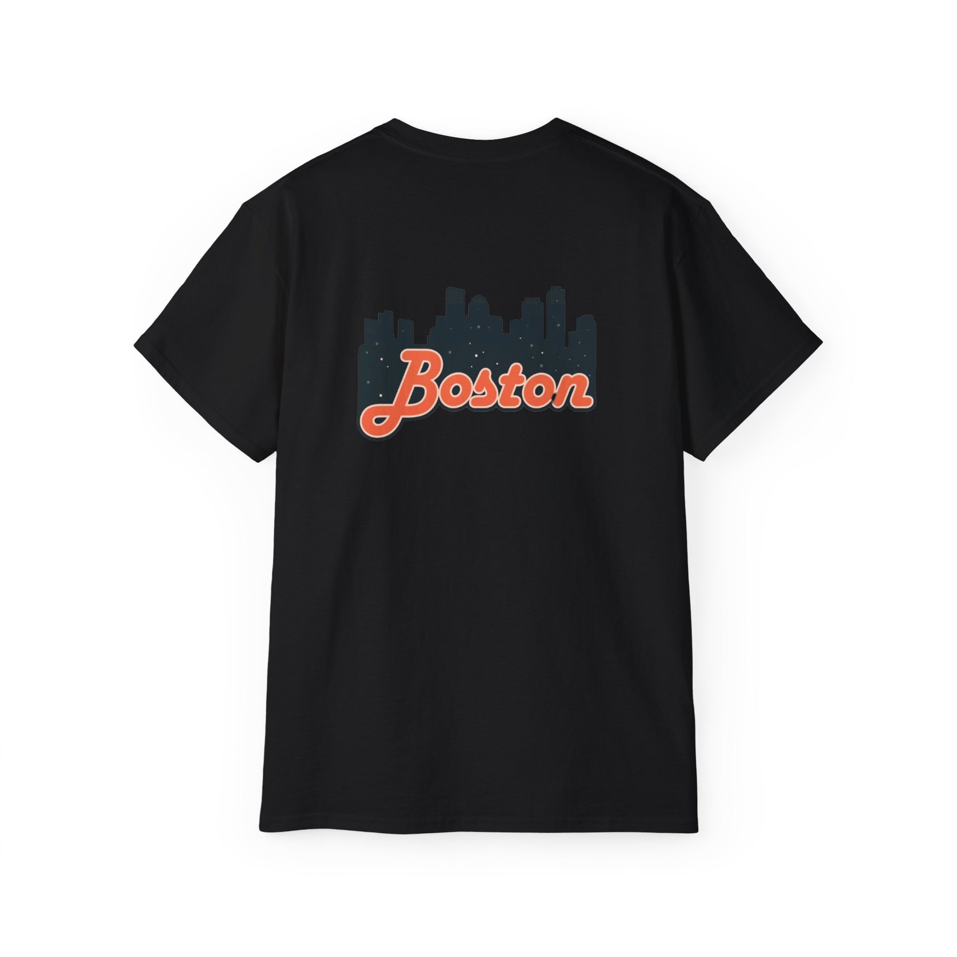 Boston Skyline Unisex Tee, Urban Apparel, City Pride Shirt, Gift for Boston Lovers, Casual Wear, Travel Souvenir