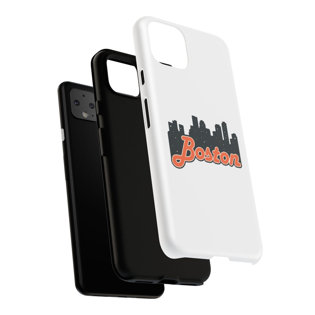 Boston Skyline Phone Case | Tough Cases for Protection, Customizable Design, Gift for Boston Lovers, Unique Cell Phone Accessory