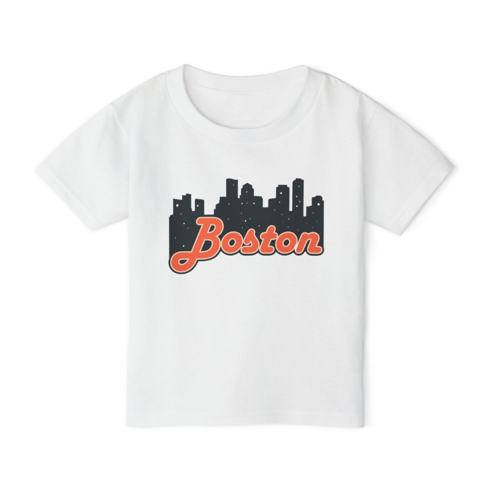Boston Skyline Toddler T-Shirt, Cute Boston Shirt, Kids City Tee, Baby Gift, Toddler Apparel
