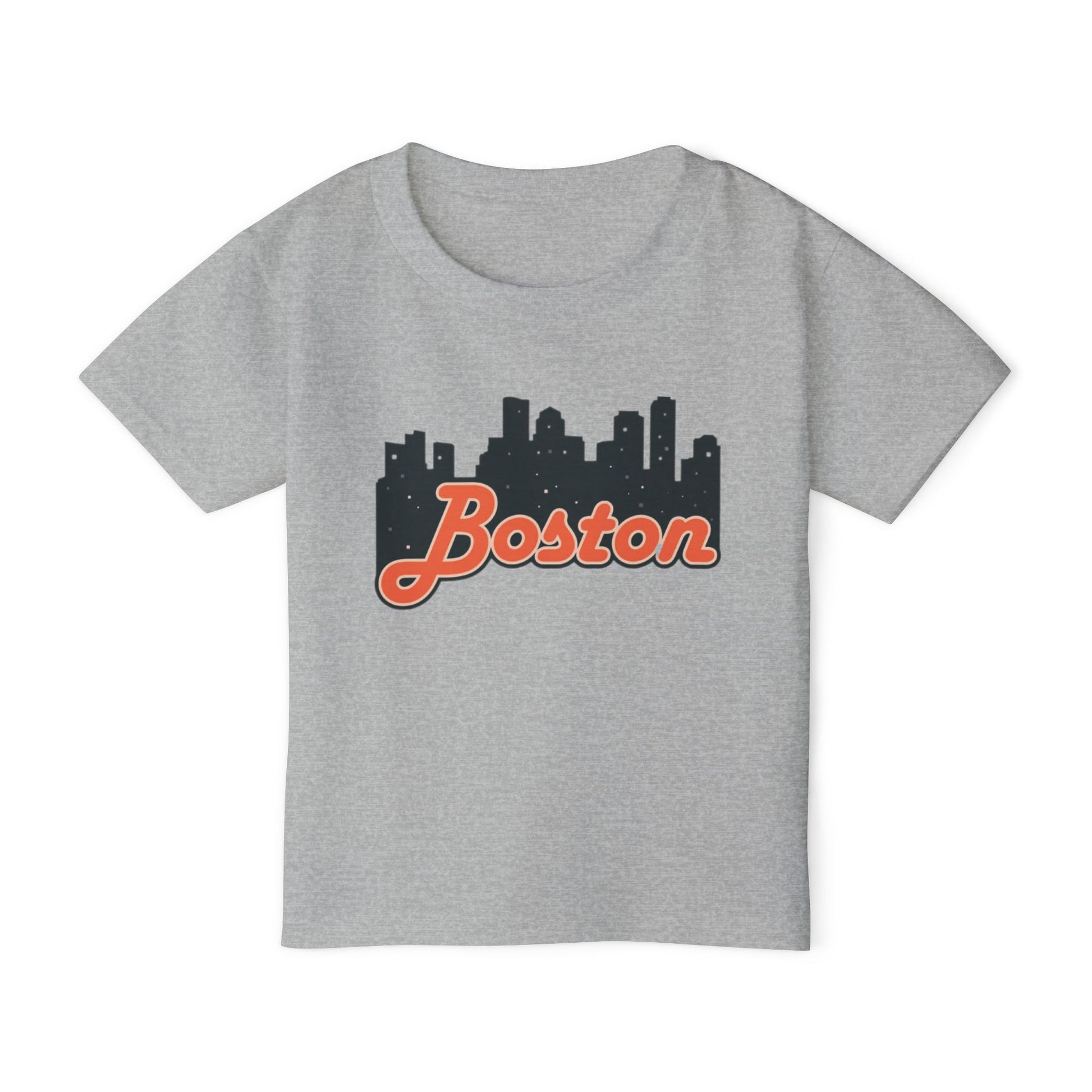 Boston Skyline Toddler T-Shirt, Cute Boston Shirt, Kids City Tee, Baby Gift, Toddler Apparel