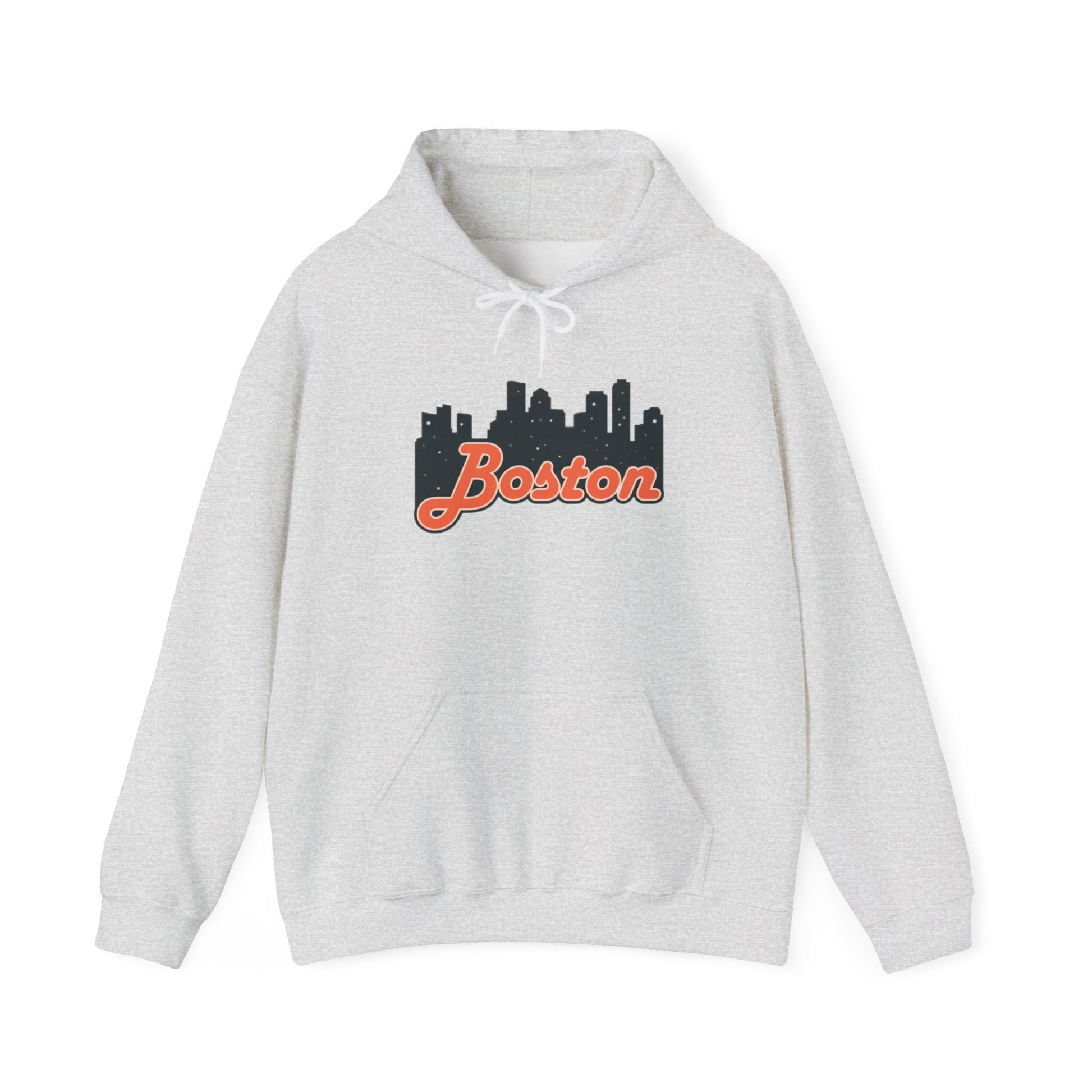 Boston Skyline Unisex Hoodie, Cozy Apparel for Boston Lovers
