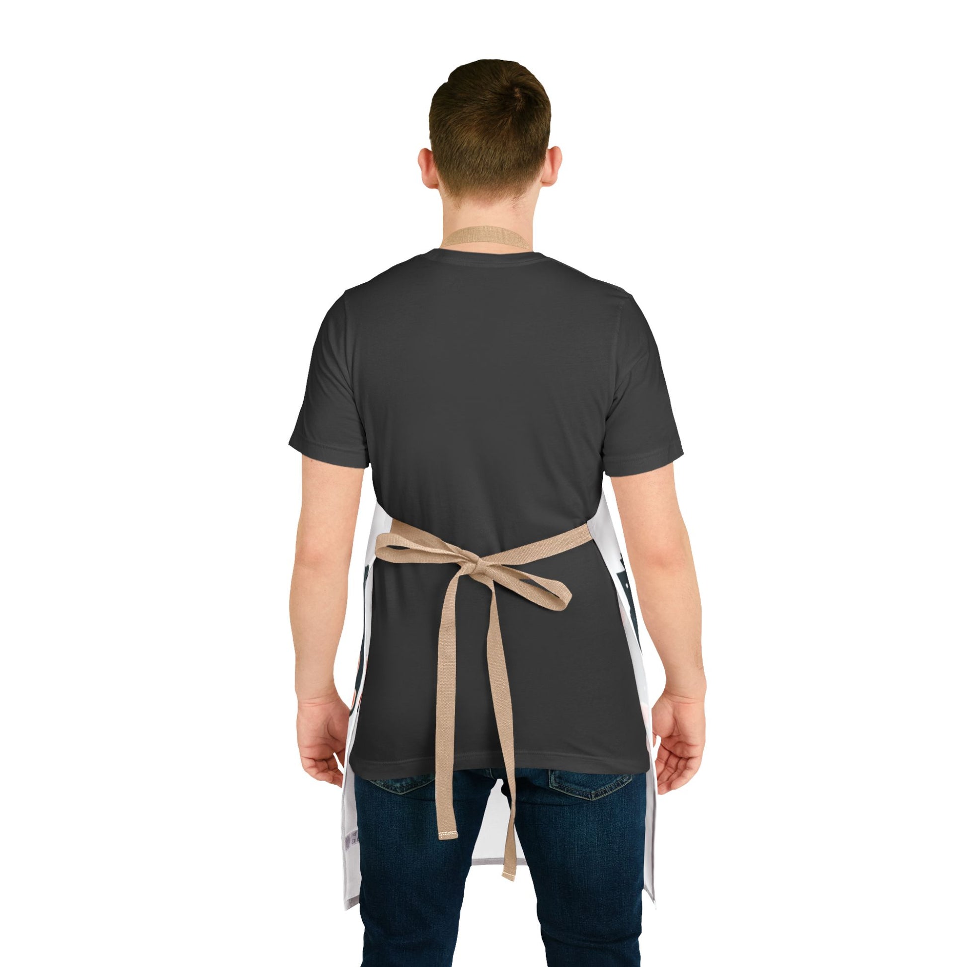 Boston Skyline Apron with Colorful Straps | Perfect Gift for Chefs, Cooking Enthusiasts, Food Lovers, Housewarming, Birthdays