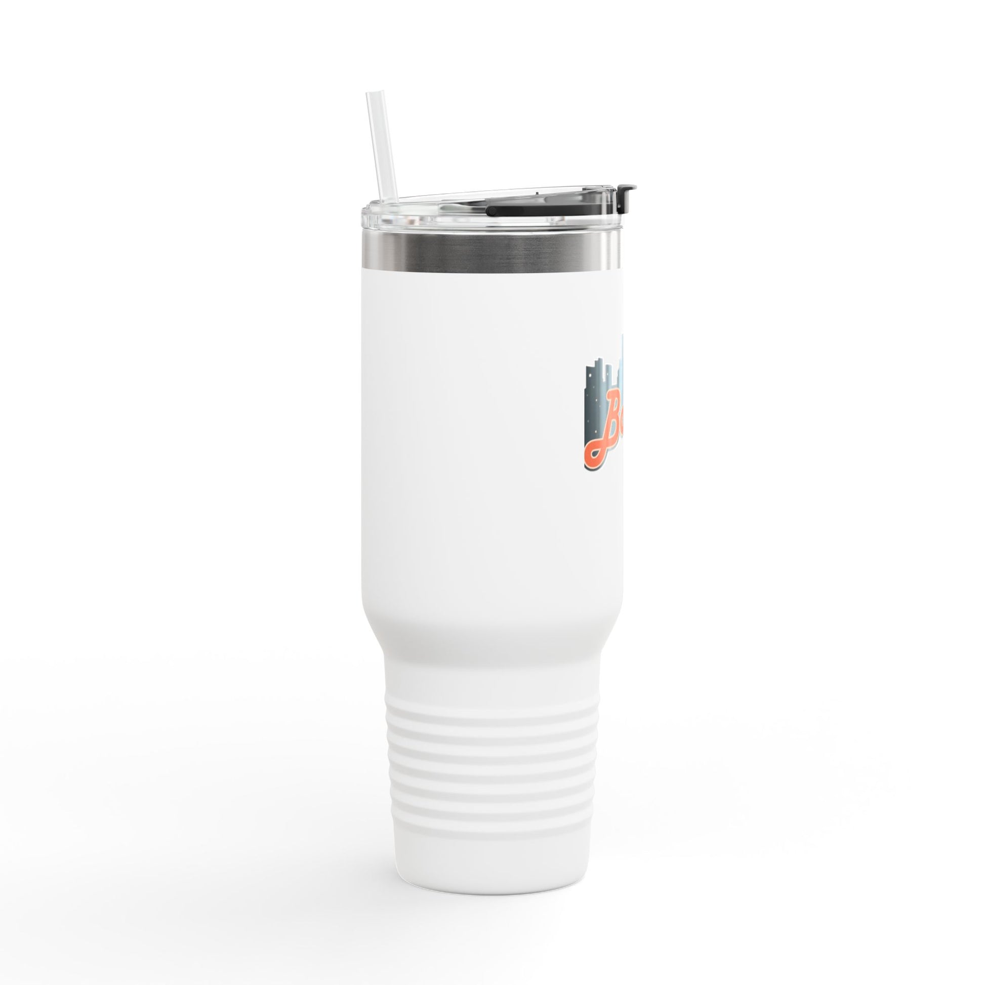 Boston Insulated Travel Mug | 40oz Thermal Cup for Coffee, Personalized Gifts for Her, Travel Tumbler, Souvenir Drinkware, Holiday Essential