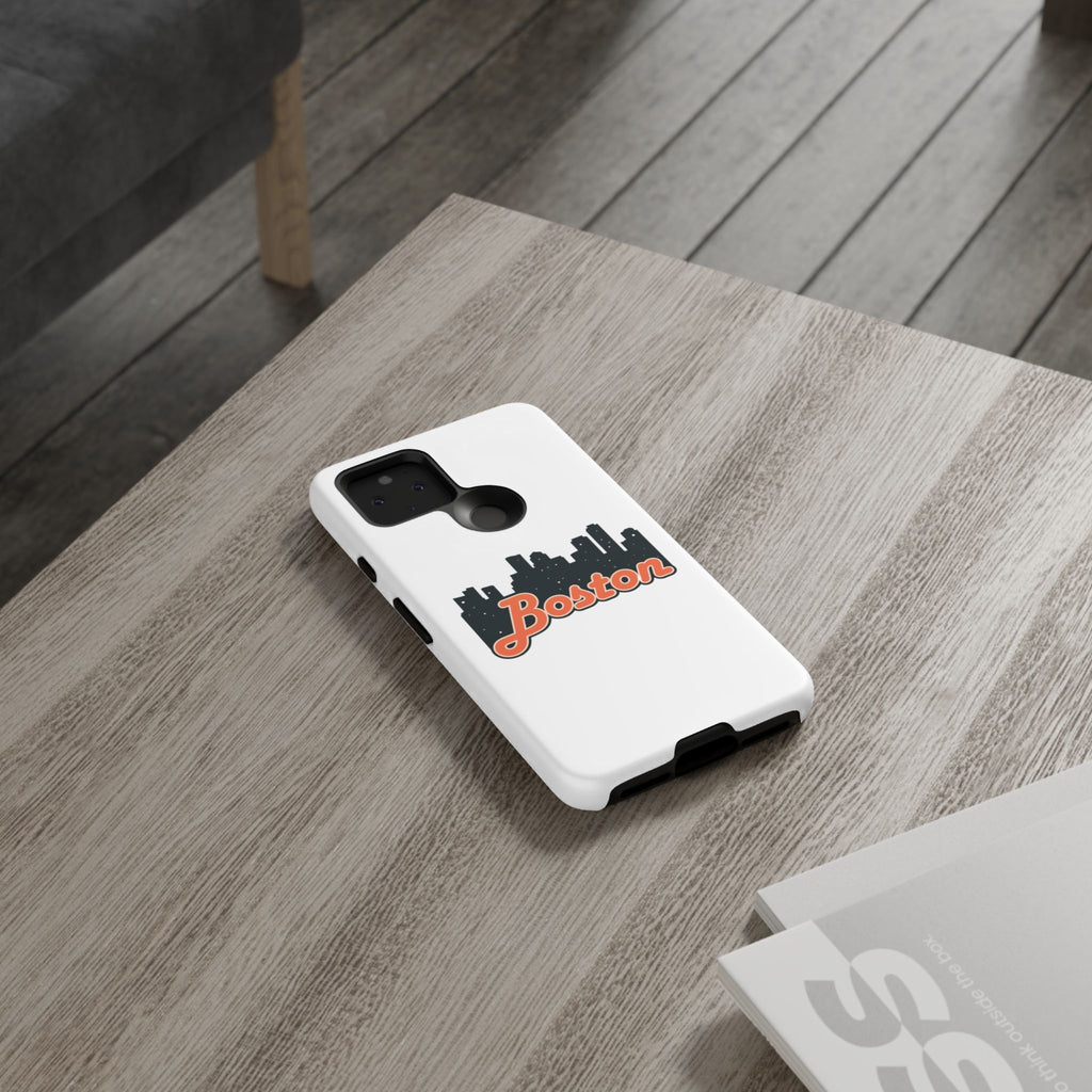 Boston Skyline Phone Case | Tough Cases for Protection, Customizable Design, Gift for Boston Lovers, Unique Cell Phone Accessory