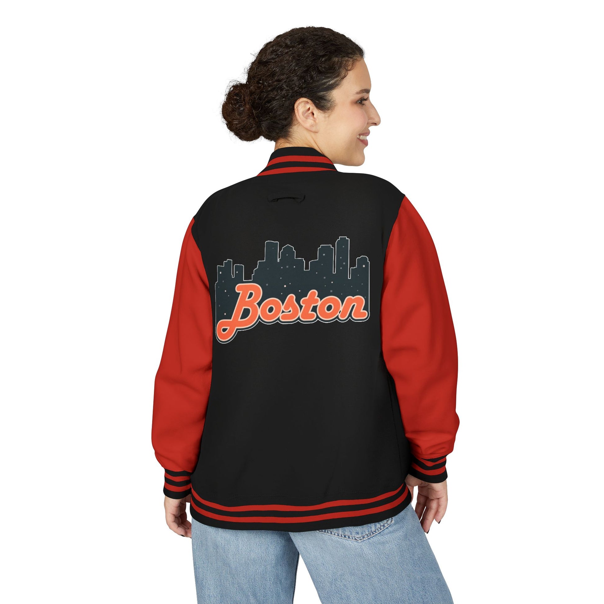 Classic Boston Letterman Jacket for Unisex, Vintage College Style, Cozy Sportswear, Perfect for Game Day, Gift for Sports Fans, Great [...]