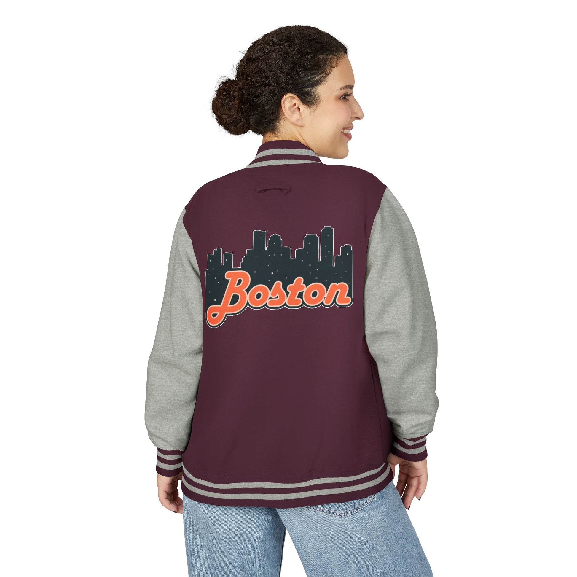 Classic Boston Letterman Jacket for Unisex, Vintage College Style, Cozy Sportswear, Perfect for Game Day, Gift for Sports Fans, Great [...]
