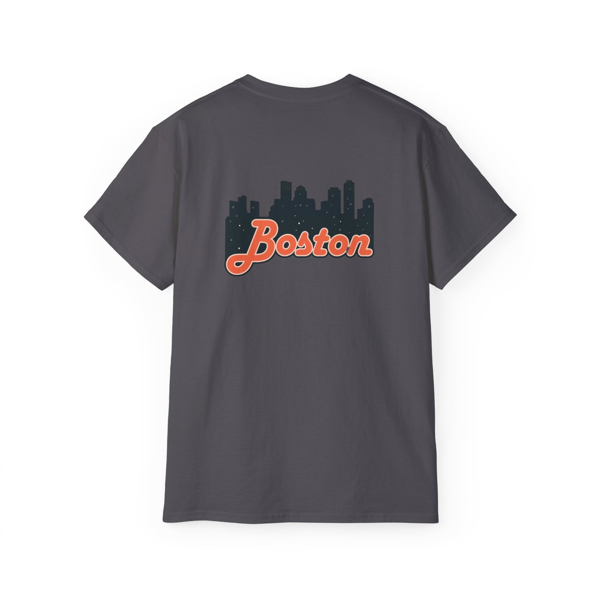 Boston Skyline Unisex Tee, Urban Apparel, City Pride Shirt, Gift for Boston Lovers, Casual Wear, Travel Souvenir