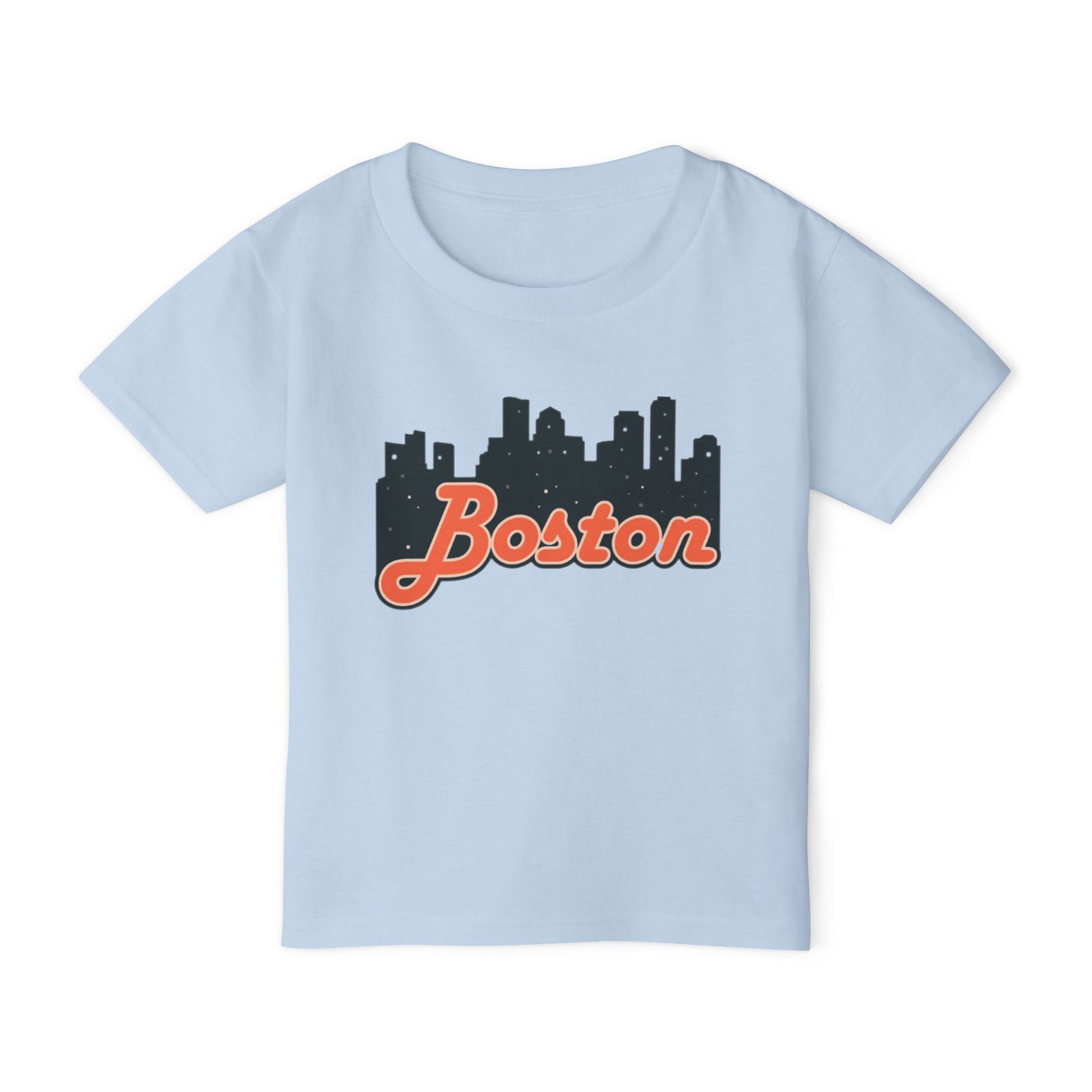 Boston Skyline Toddler T-Shirt, Cute Boston Shirt, Kids City Tee, Baby Gift, Toddler Apparel