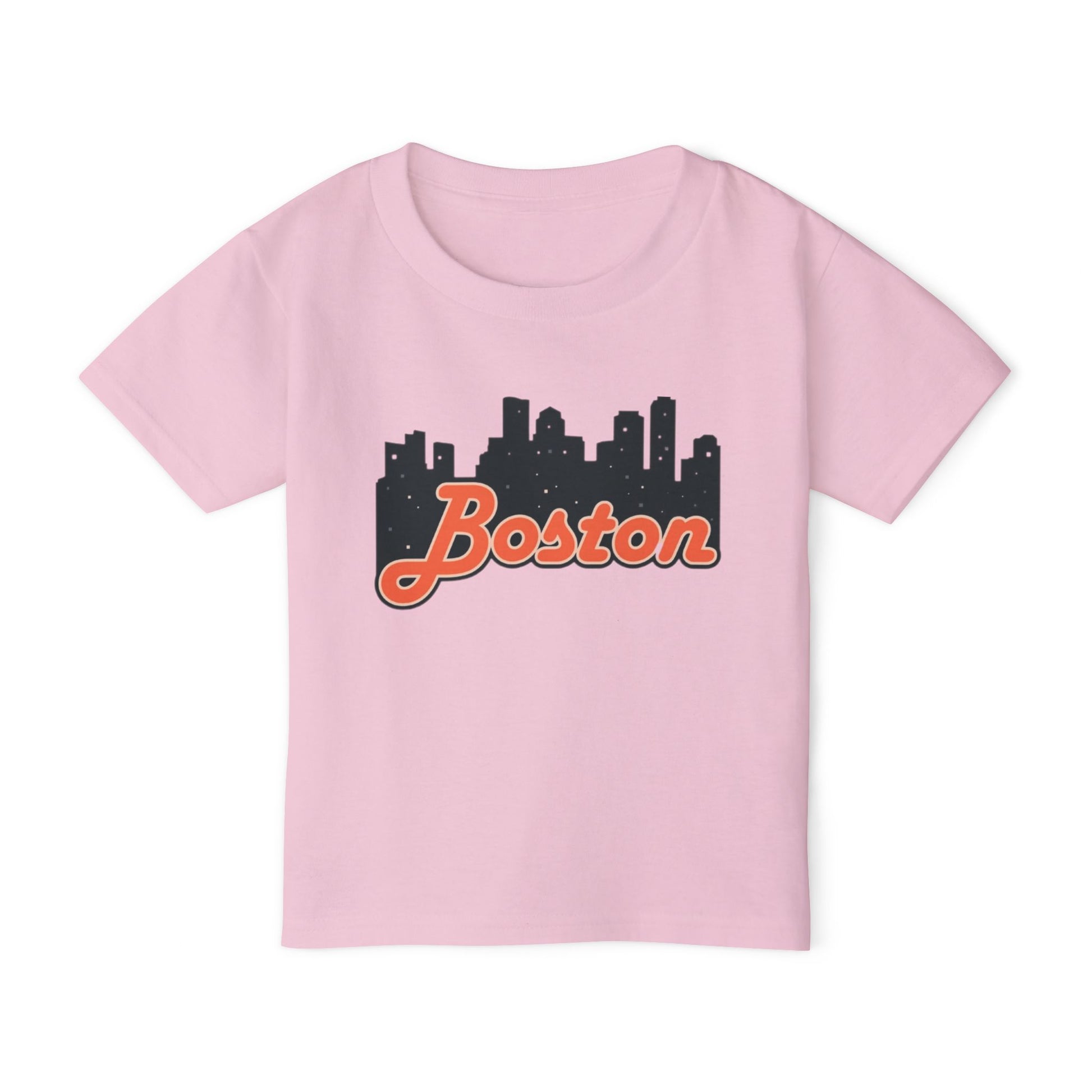 Boston Skyline Toddler T-Shirt, Cute Boston Shirt, Kids City Tee, Baby Gift, Toddler Apparel