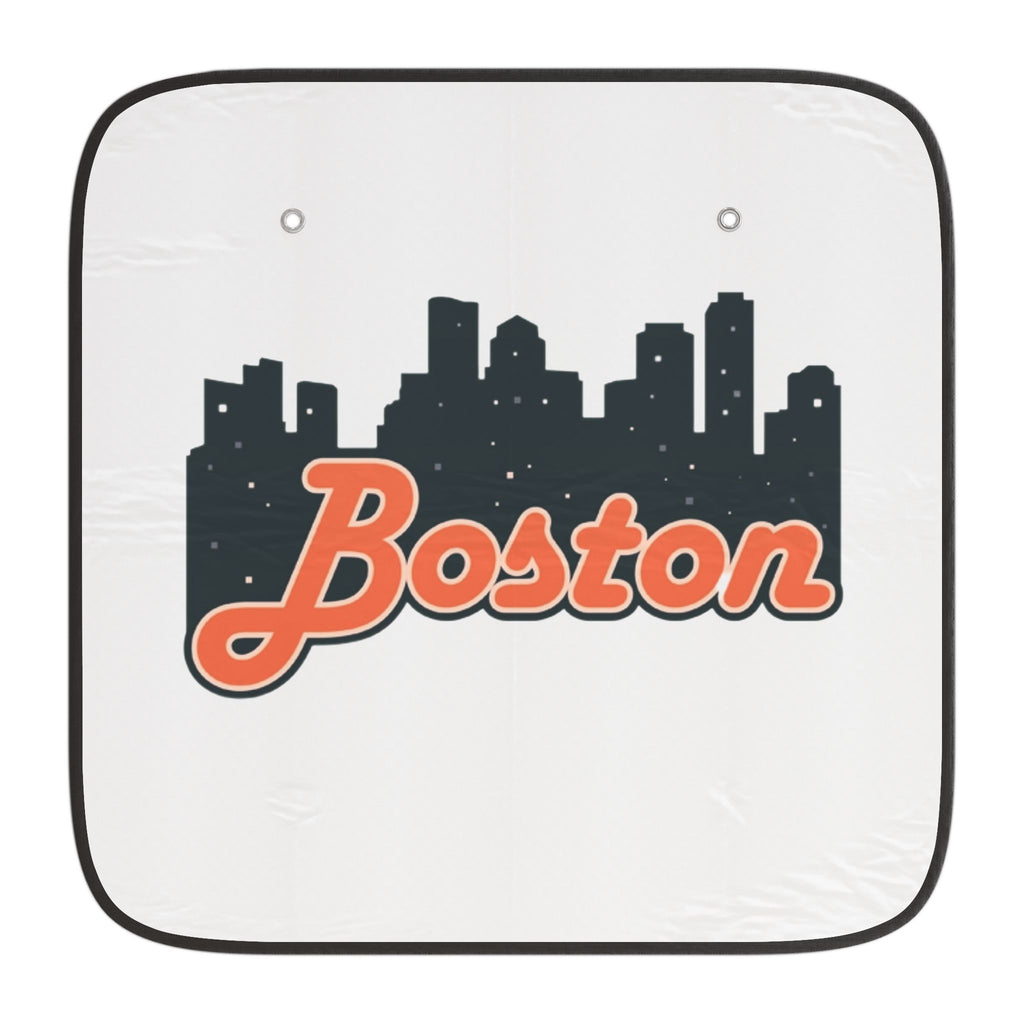 Boston Cityscape Car Sun Shades | Stylish Vehicle Protection, Summer Gift for Travelers, Unique Sun Blocker, Car Accessories, Boston Lovers