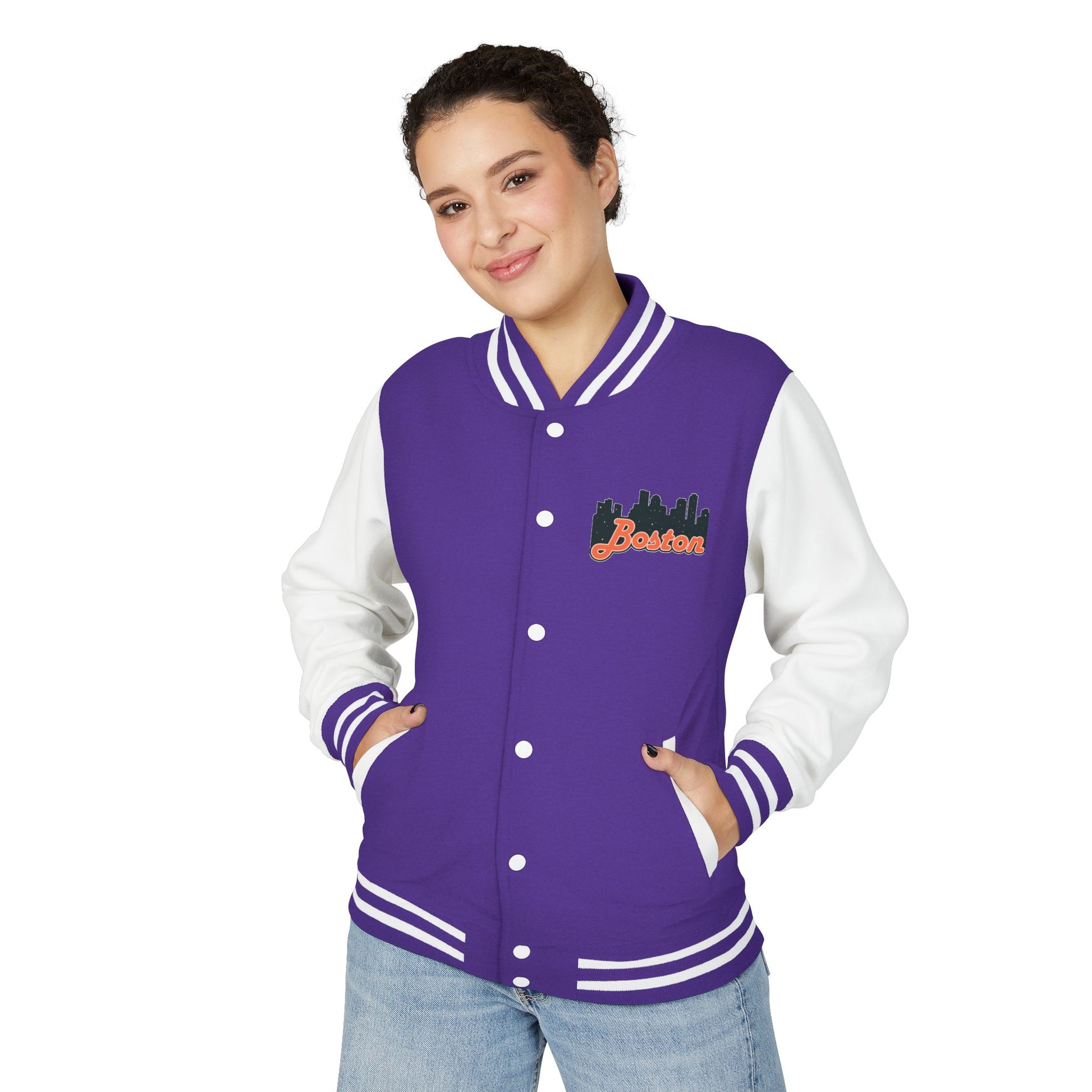 Classic Boston Letterman Jacket for Unisex, Vintage College Style, Cozy Sportswear, Perfect for Game Day, Gift for Sports Fans, Great [...]