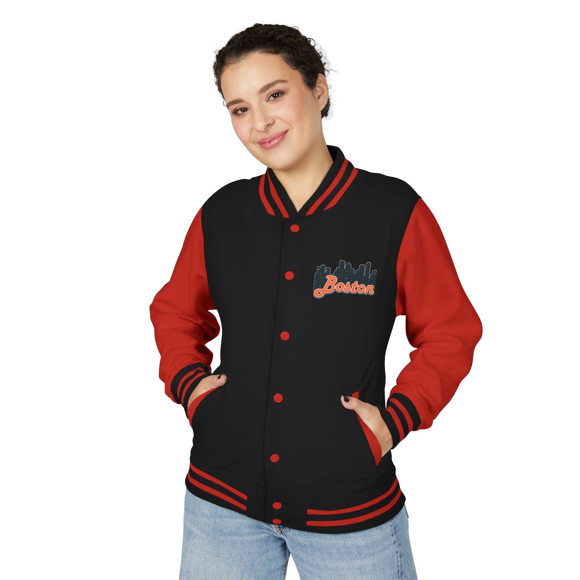 Classic Boston Letterman Jacket for Unisex, Vintage College Style, Cozy Sportswear, Perfect for Game Day, Gift for Sports Fans, Great [...]