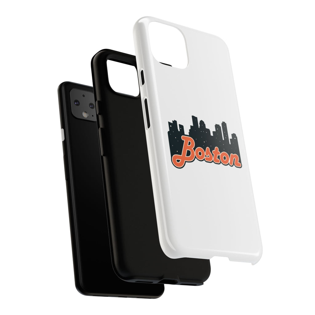 Boston Skyline Phone Case | Tough Cases for Protection, Customizable Design, Gift for Boston Lovers, Unique Cell Phone Accessory