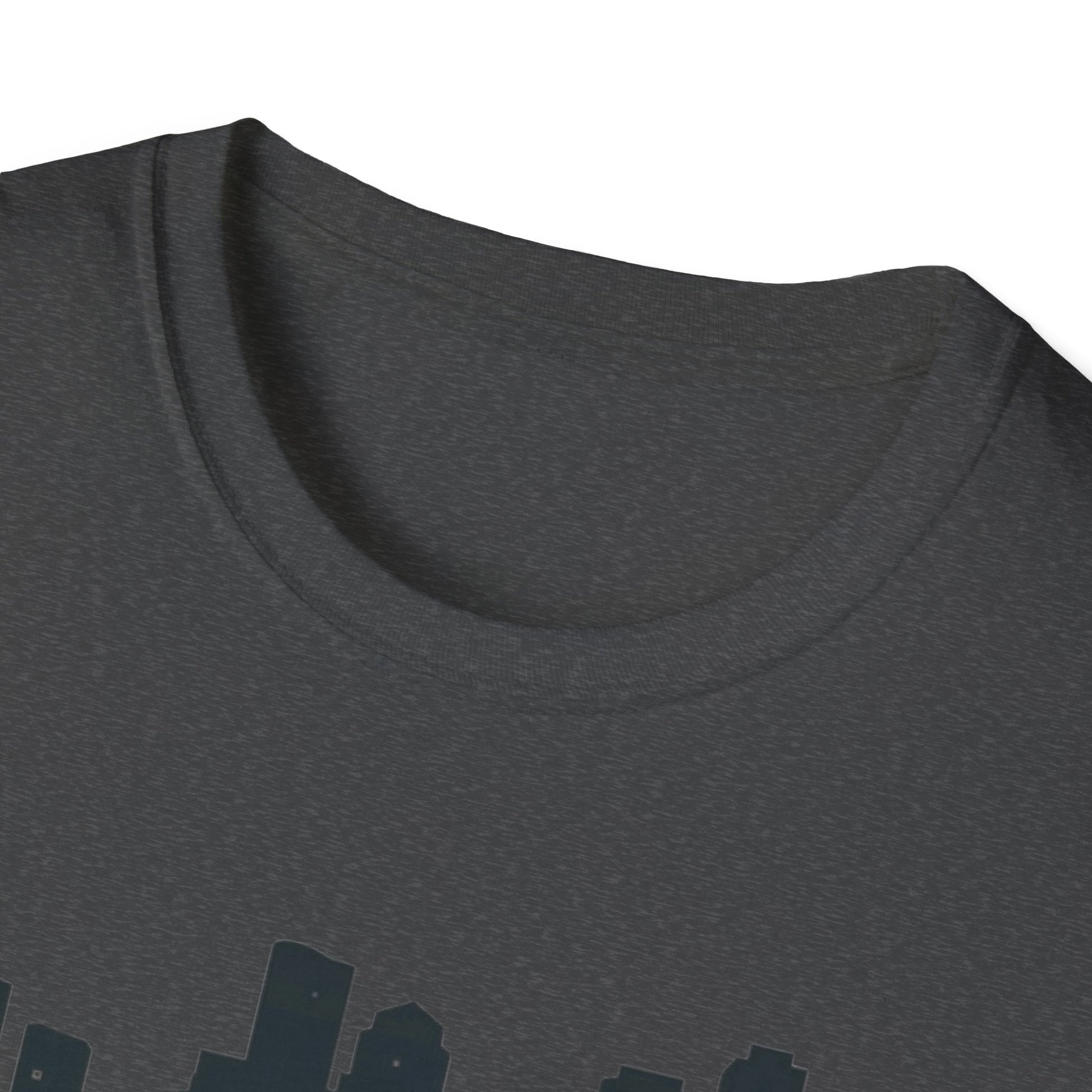 Boston Skyline Unisex Softstyle T-Shirt, City Tee, Gift for Travelers, Summer Casual Wear, Urban Style Shirt, Boston Pride