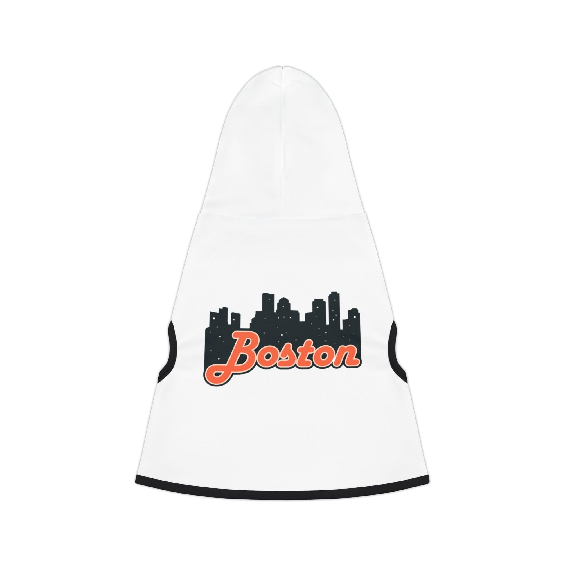 Chic Boston Pet Hoodie, Urban Style Dog Sweater, Cute Pet Apparel for City Dwellers, Fall Fashion, Hip Pet Gift