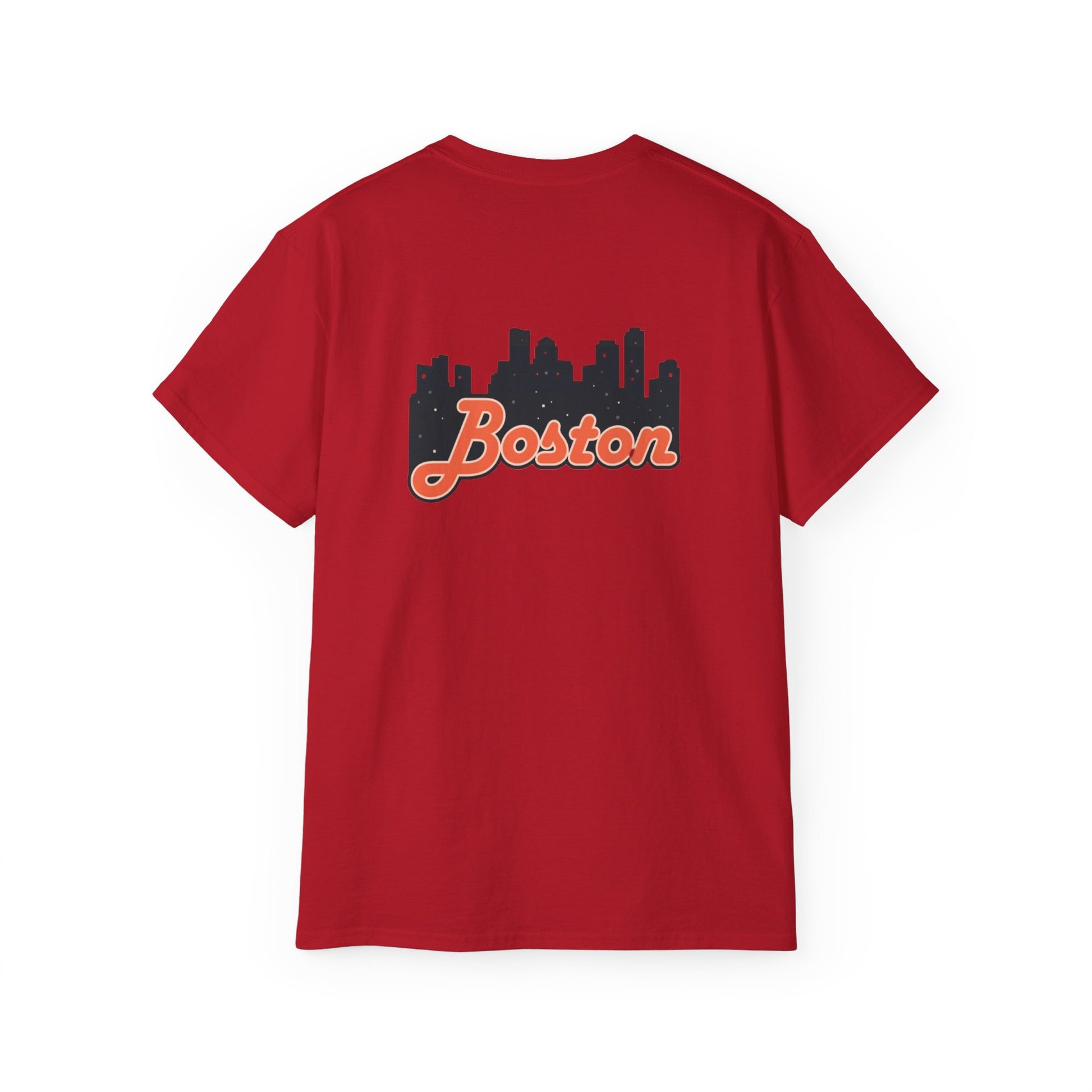 Boston Skyline Unisex Tee, Urban Apparel, City Pride Shirt, Gift for Boston Lovers, Casual Wear, Travel Souvenir
